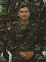 Raffi, during his service in Kosovo 2004.