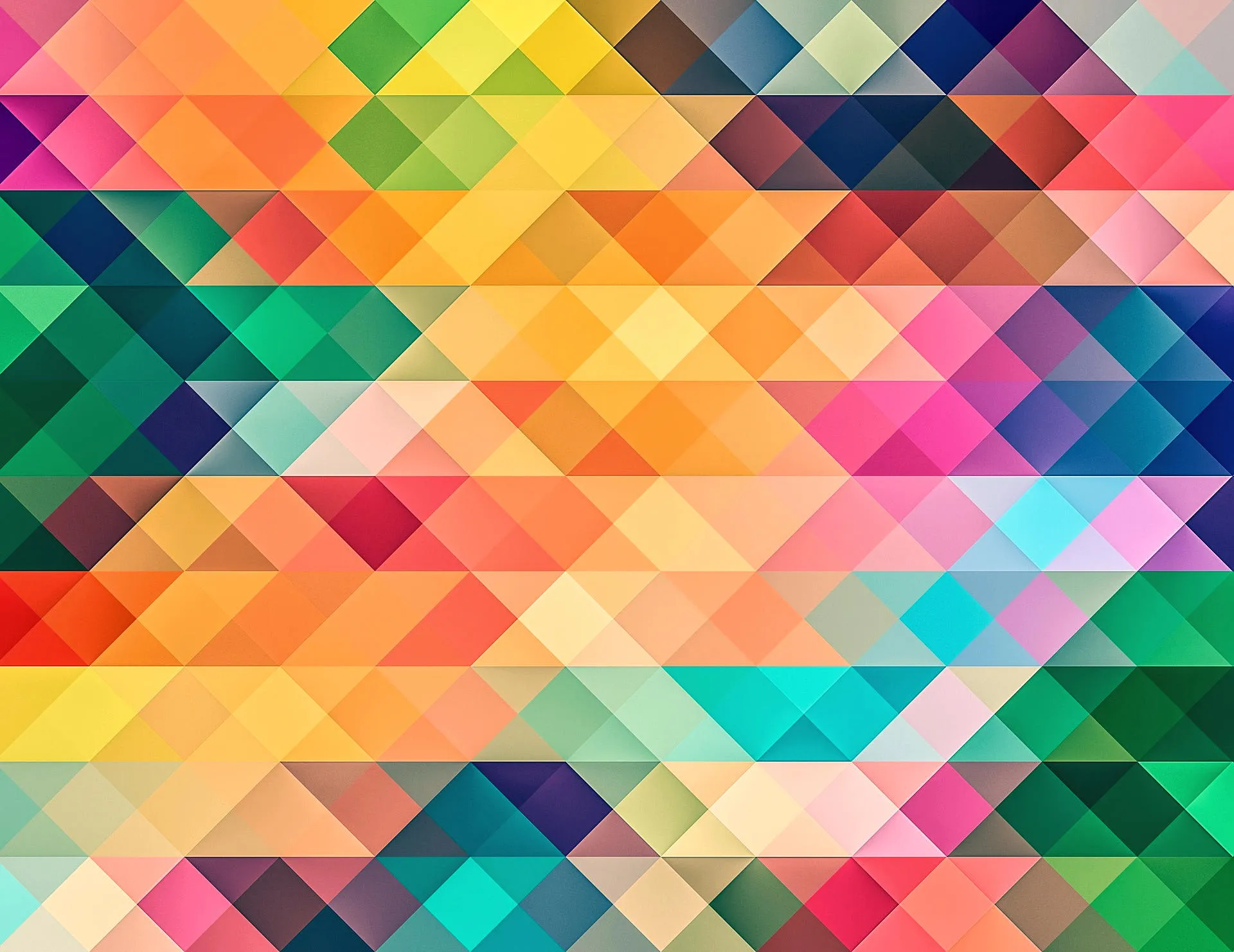 Multi-coloured pattern