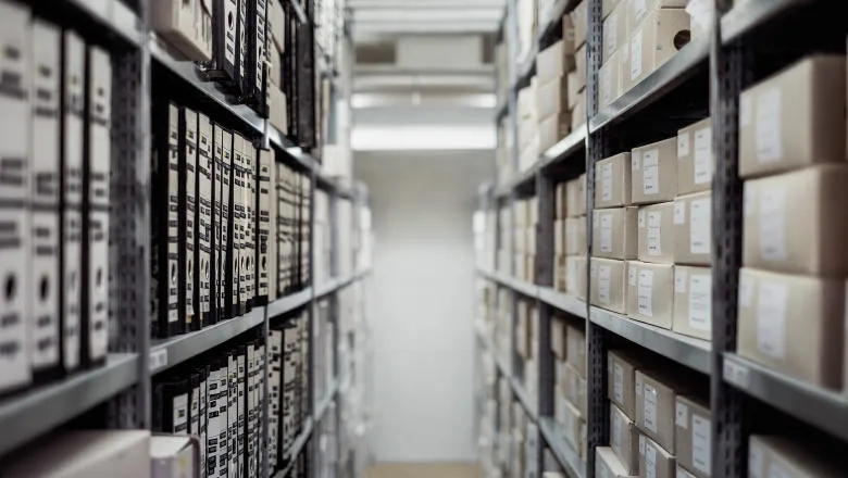 Archive shelving