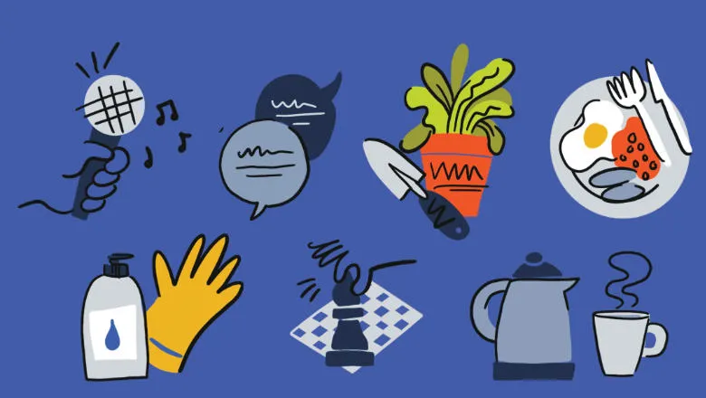 Items to do with volunteering in adult social care