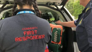 Community First Responders and the ambulance service