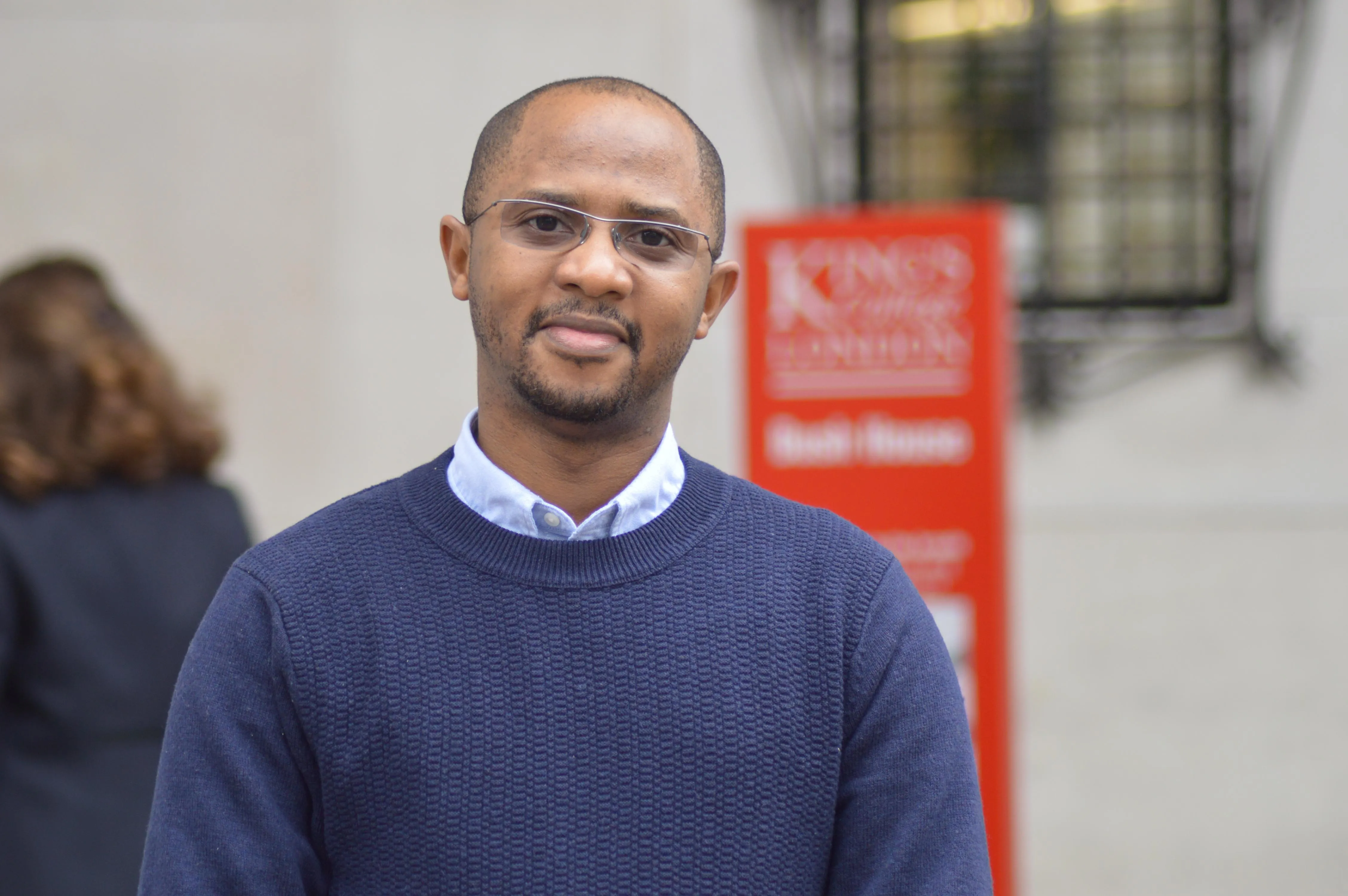 King’s alumnus, Togolani Mavura on campus