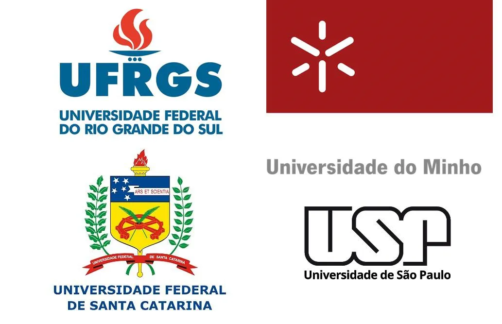 This event is supported by the Universidade Federal do Rio Grande do Sul,  the Universidade do Minho, the Universidade Federal de Santa Catarina and the Universidade de São Paulo.