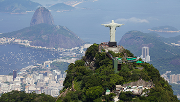 Christ the Redeemer, over Rio de Janeiro