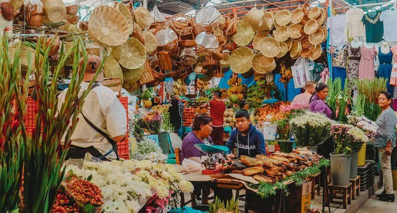 Marketplace in Mexico