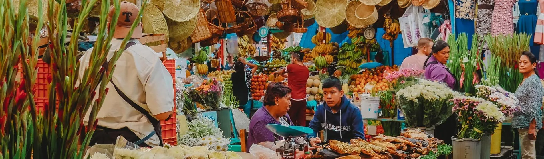 Marketplace in Mexico