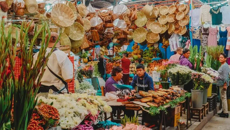 Marketplace in Mexico