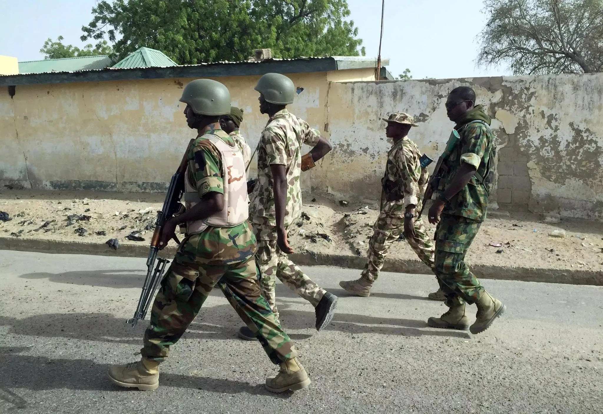 Nigerian Soldiers