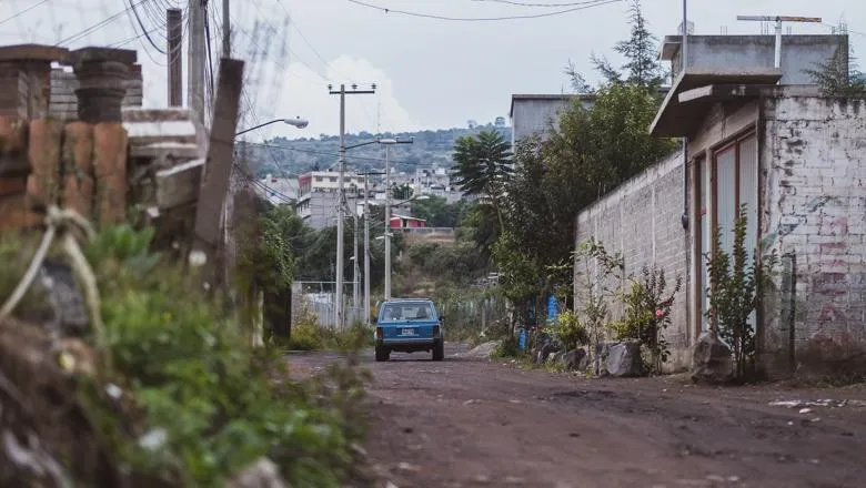 Rural Mexico Street