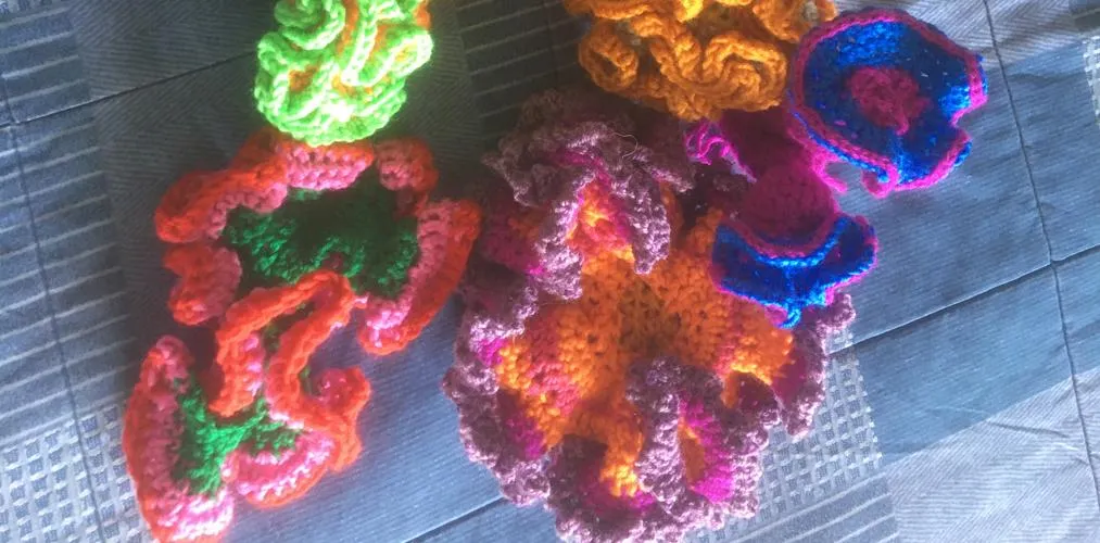 Coral reef crochet 2