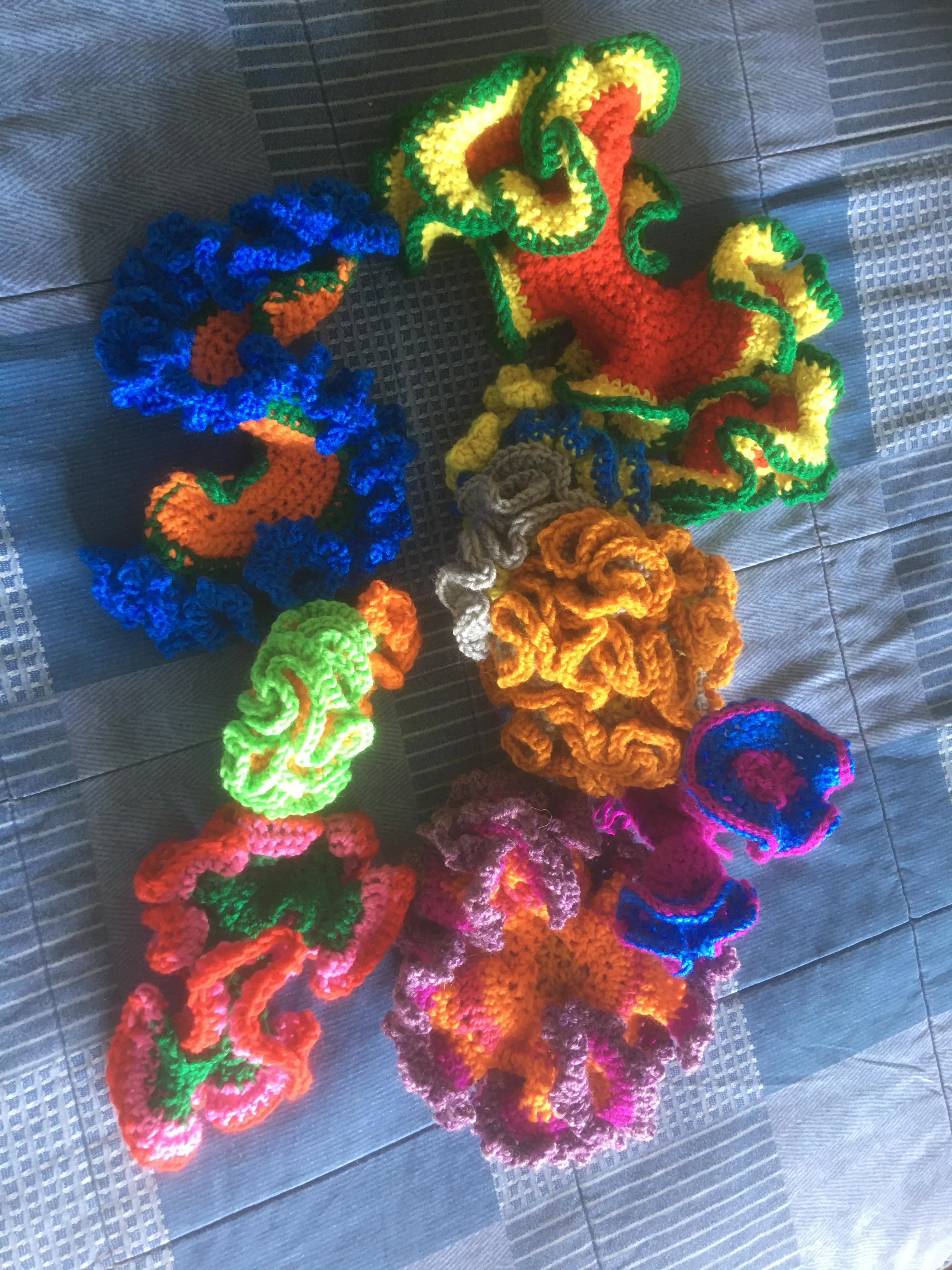 Coral reef crochet