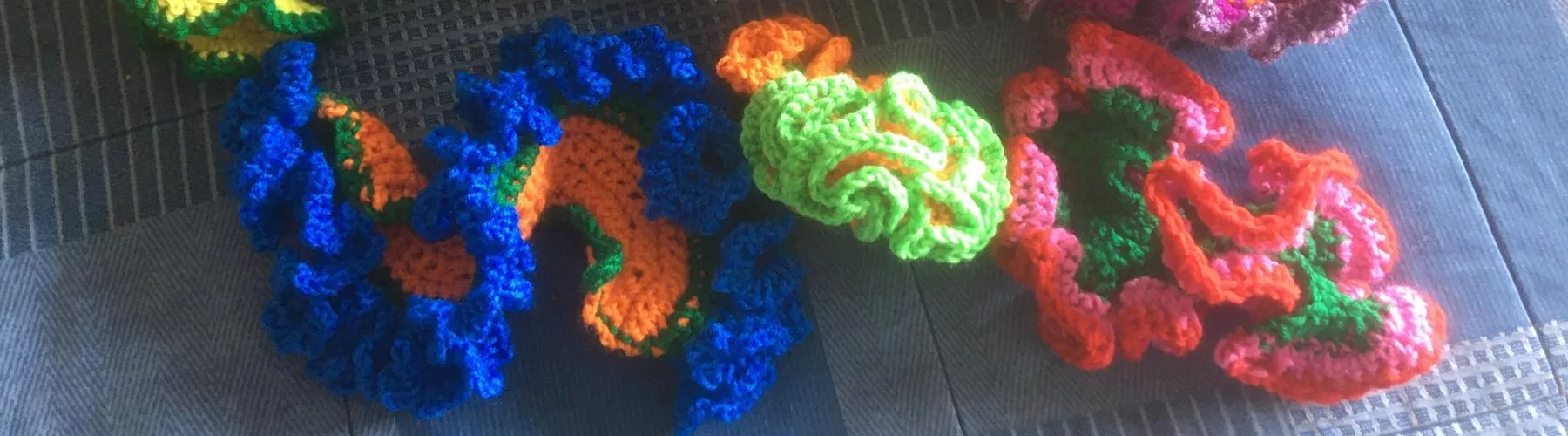 Coral reef crochet