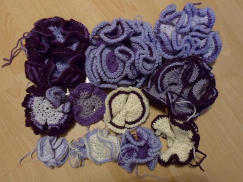 Coral reef crochet