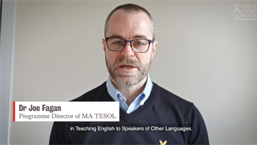 English Language Teaching MAs at King's