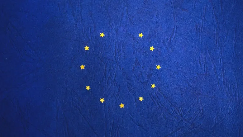EU Flag with a missing star