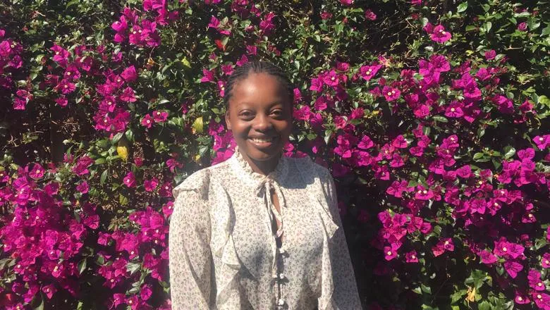 European politics student, Tadiwanashe Ndlovu