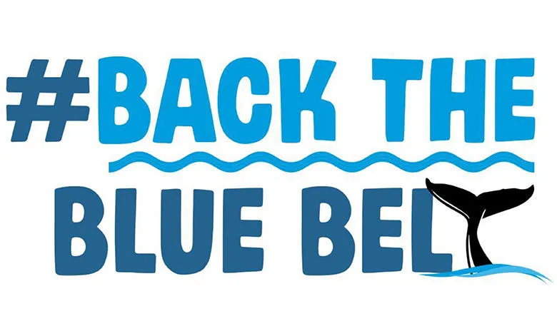 #BackThe BlueBelt Sign