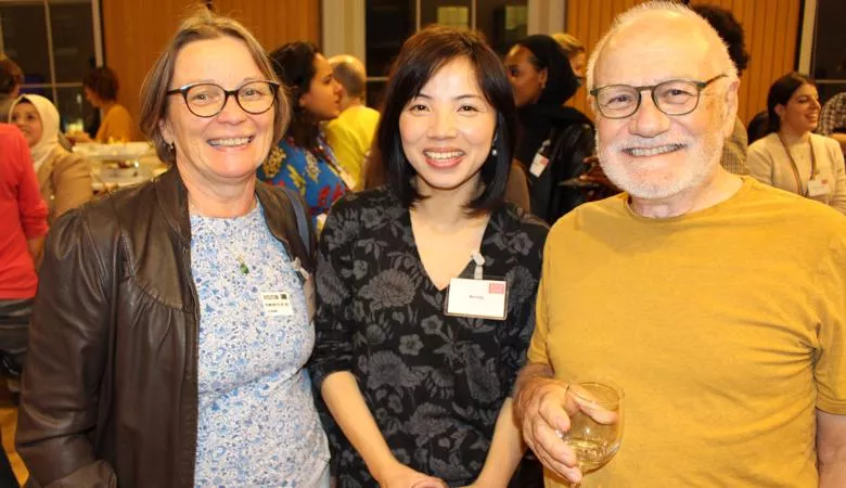 Wei Yang and guests
