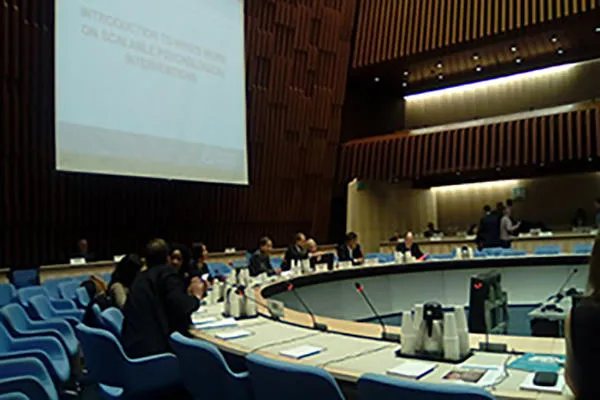mhGAP International Conference at the WHO (Geneva, 2015)