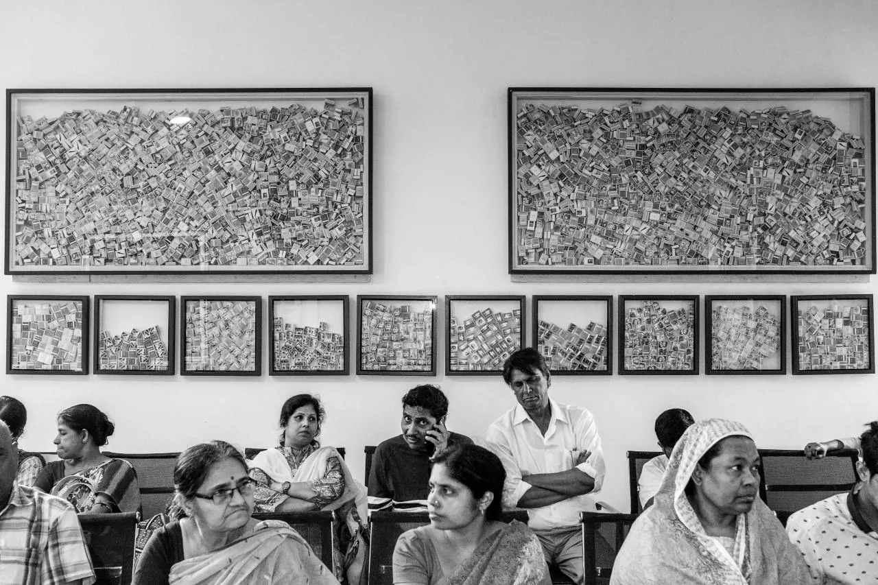 Waiting room in Tata Medical Centre by Soumyendra Saha
