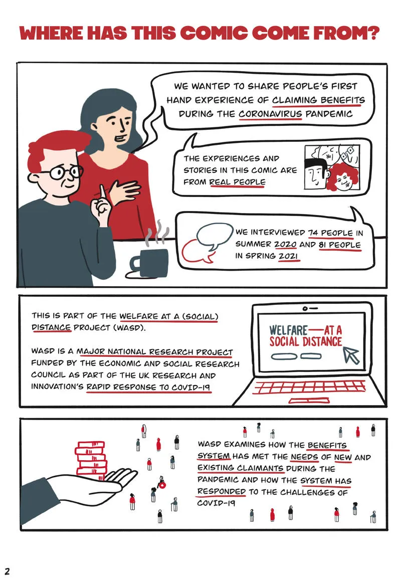 Welfare at a (Social) Distance comic page 2