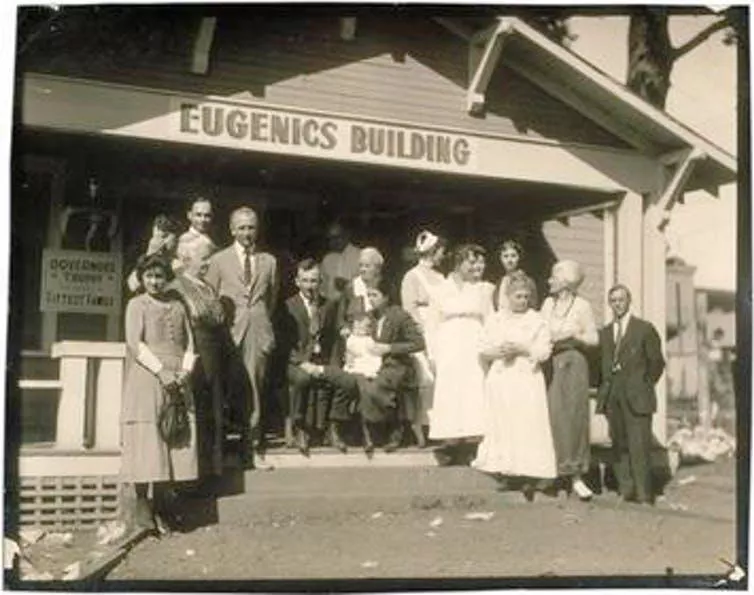 Eugenics Fitter Families contest winners in Topeka, Kansas. Wikimedia Commons