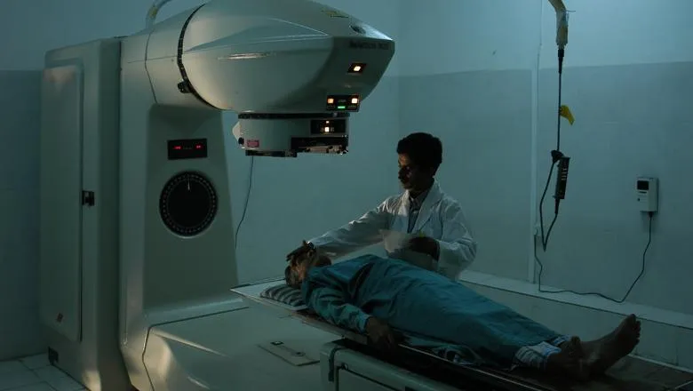 Radiotherapy at Kandy General Hospital, Sri Lanka. Photo Credit: Petr Pavlicek/IAEA
