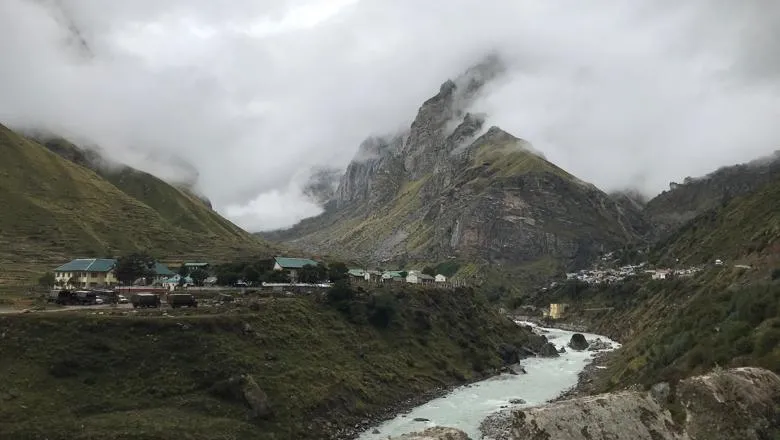 A village in the Indian Himalayas