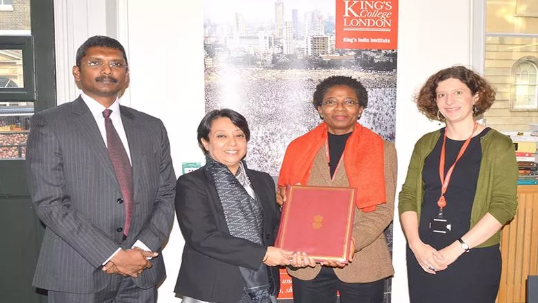 King's College London and the Indian Council for Cultural Relations Renew commitment to UK-India Scholarly Collaboration