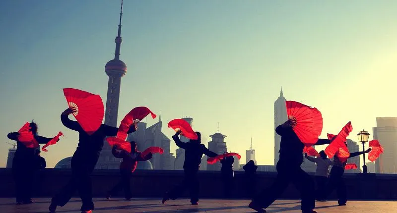 Dancers in Shanghai