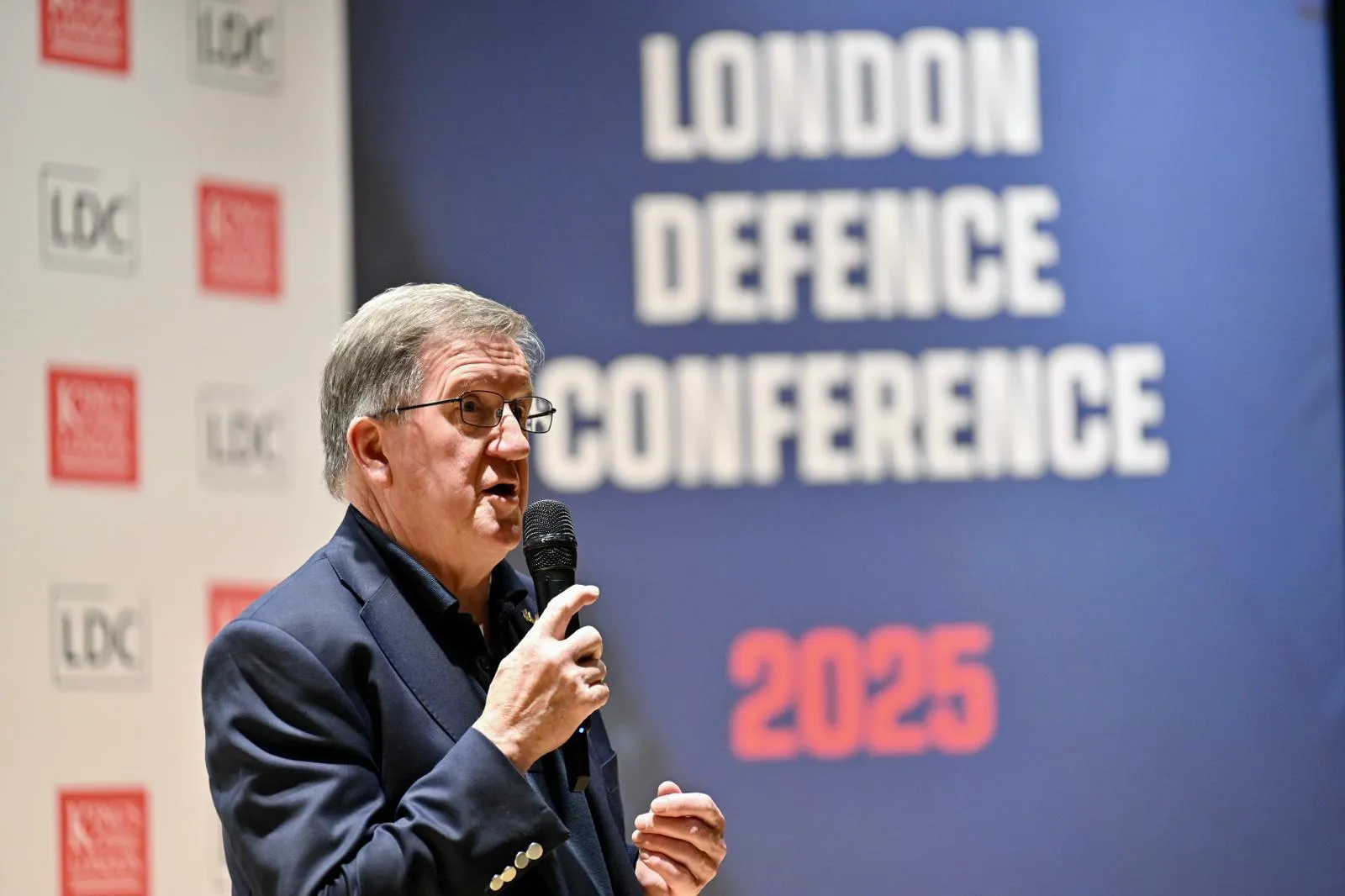 Lord George Robertson addresses the Future Leaders' Day 2025