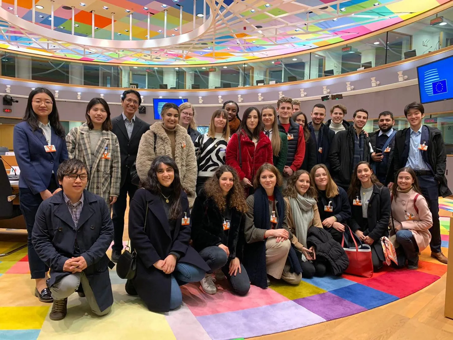 ESKA students enjoyed a trip to the EU in Brussels