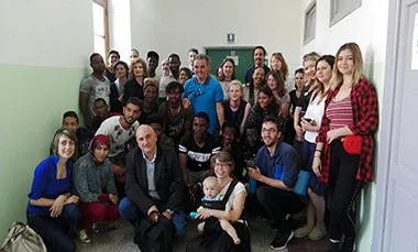 Participants in the ARISE training