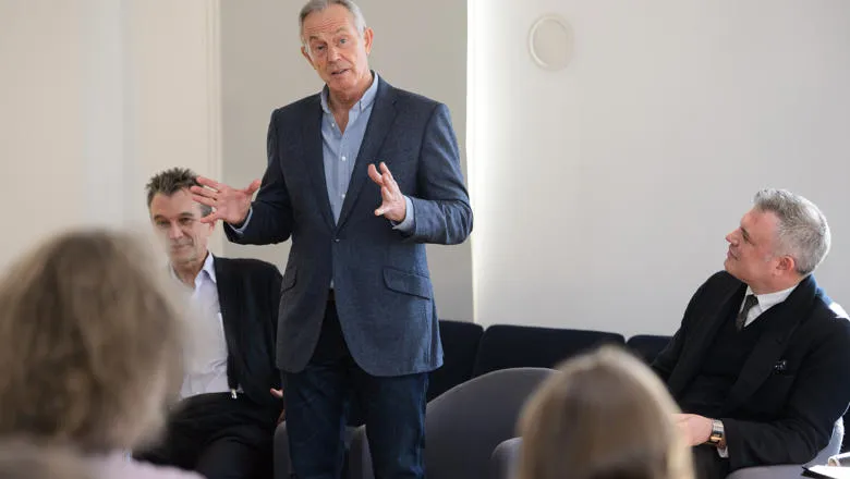 Tony Blair spoke to students at an event held at King's in early March