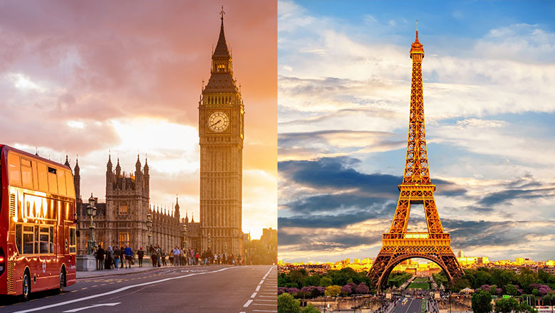 travel london to paris covid