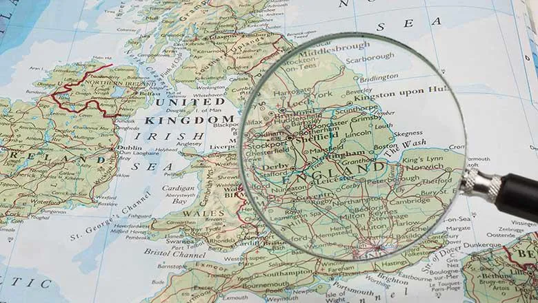 Map of Britain