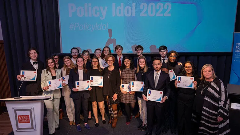 Policy Idol 2022 News story and event