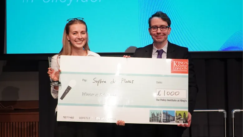 What is it like to win Policy Idol?