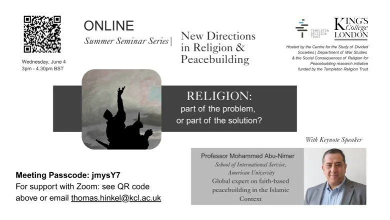 Religion part of the problem or solution (1)