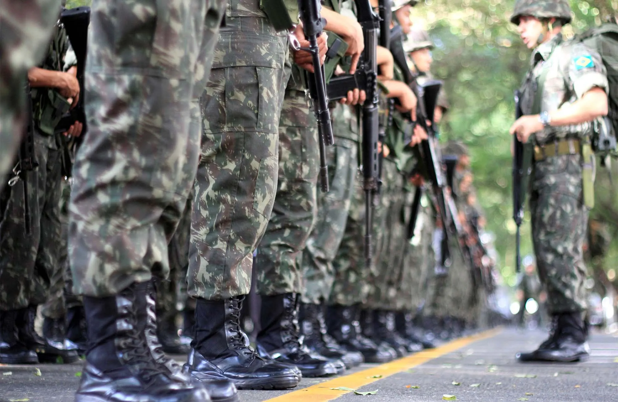 Brazilian soldiers