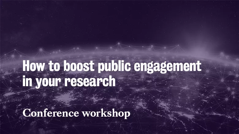 Boosting public engagement