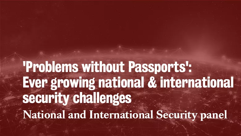 National & international security