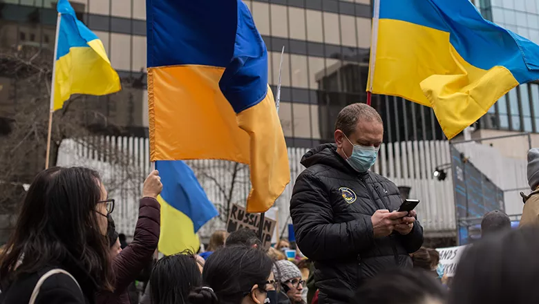 social media war in ukraine