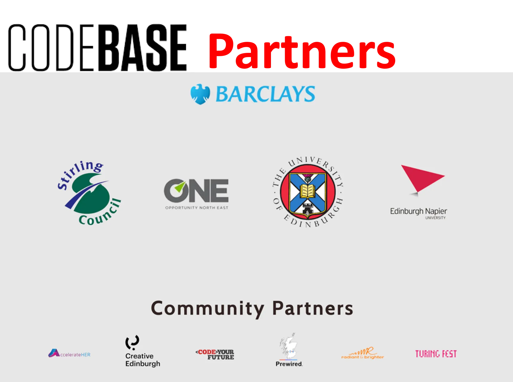 CodeBase partners