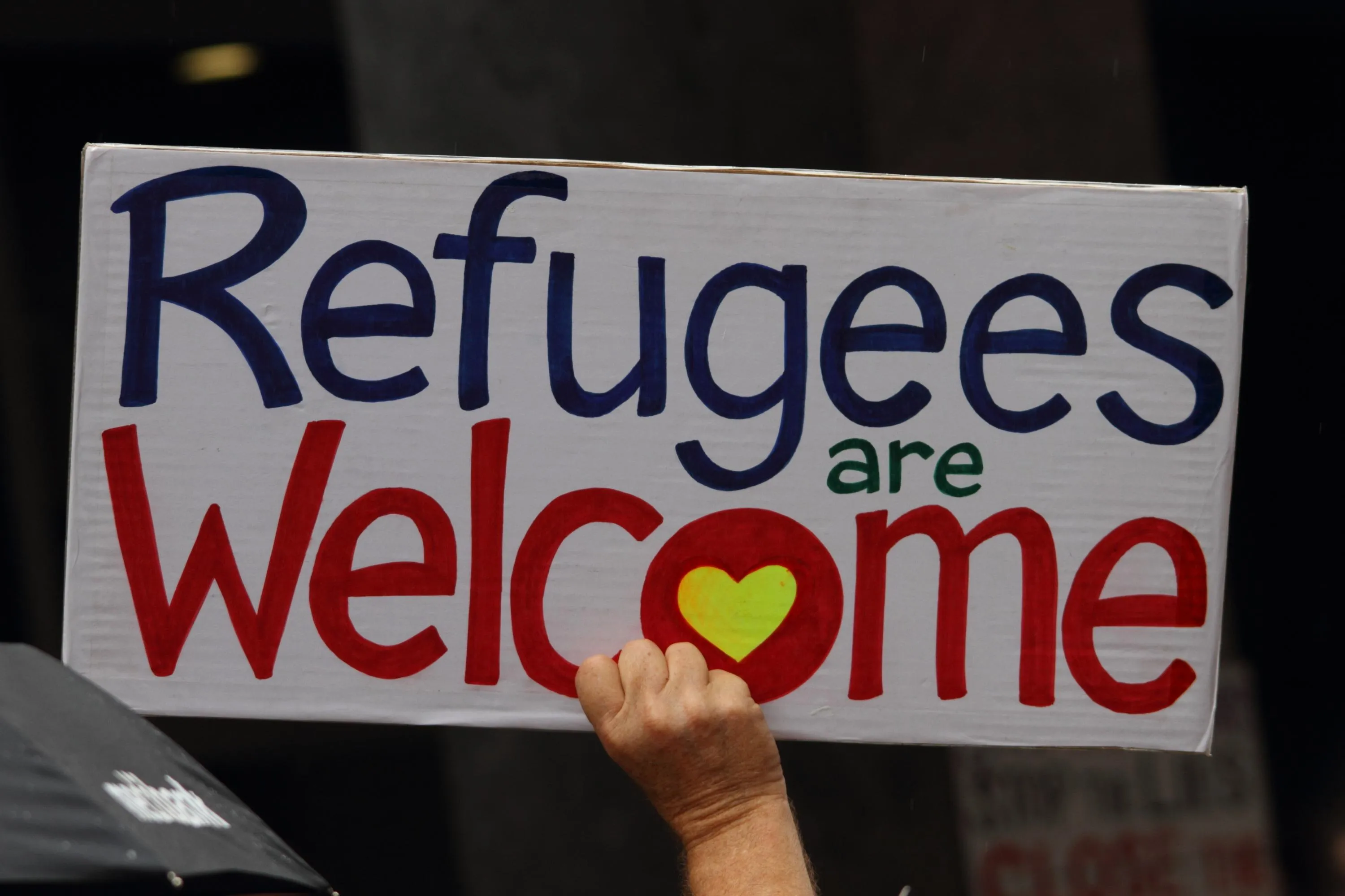 Refugees are welcome