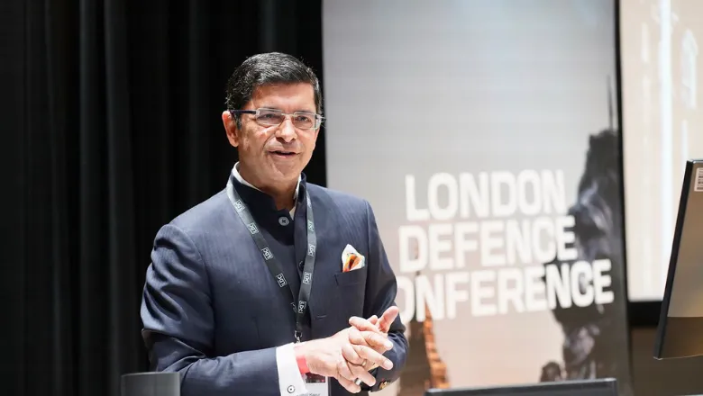 Shitij Kapur at London Defence Conference
