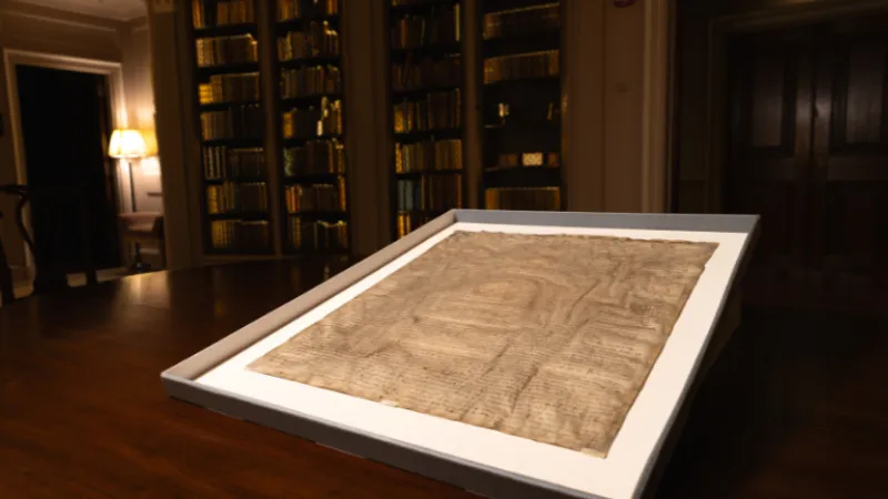 The Harvard Magna Carta (full picture)