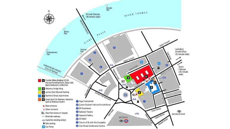 waterloo campus map