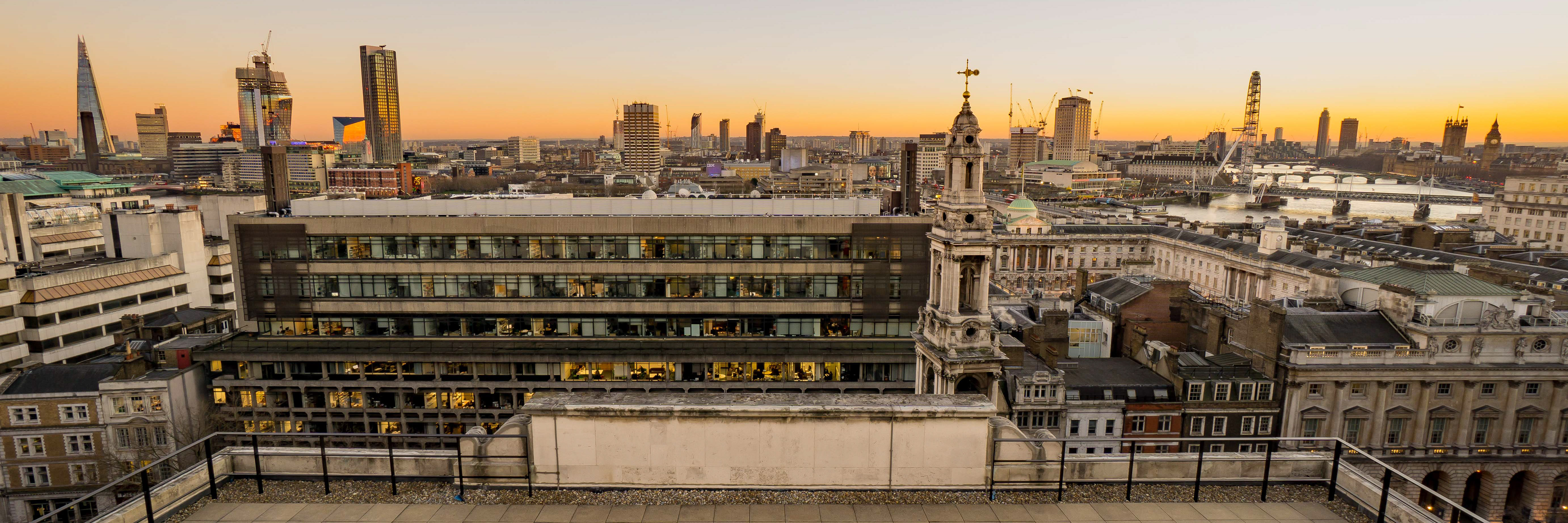london skyline from bush house hero