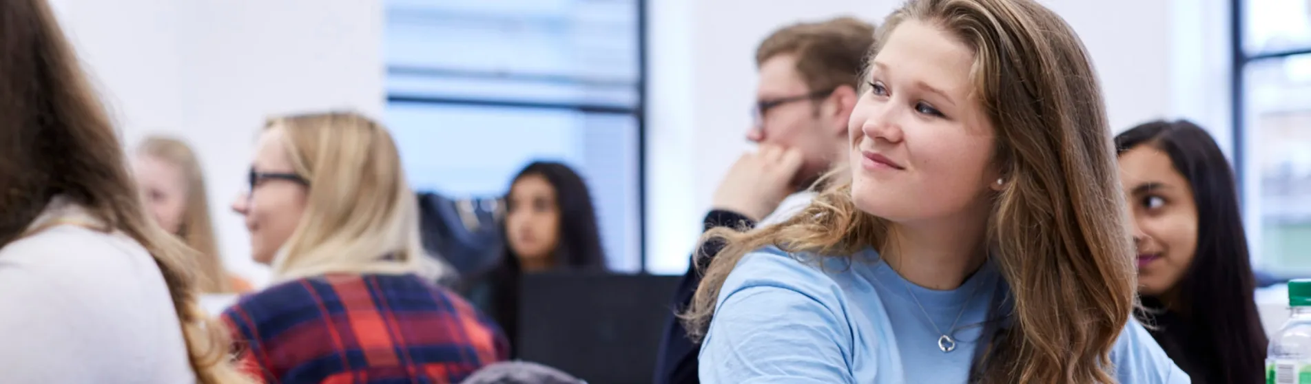 Students in a seminar